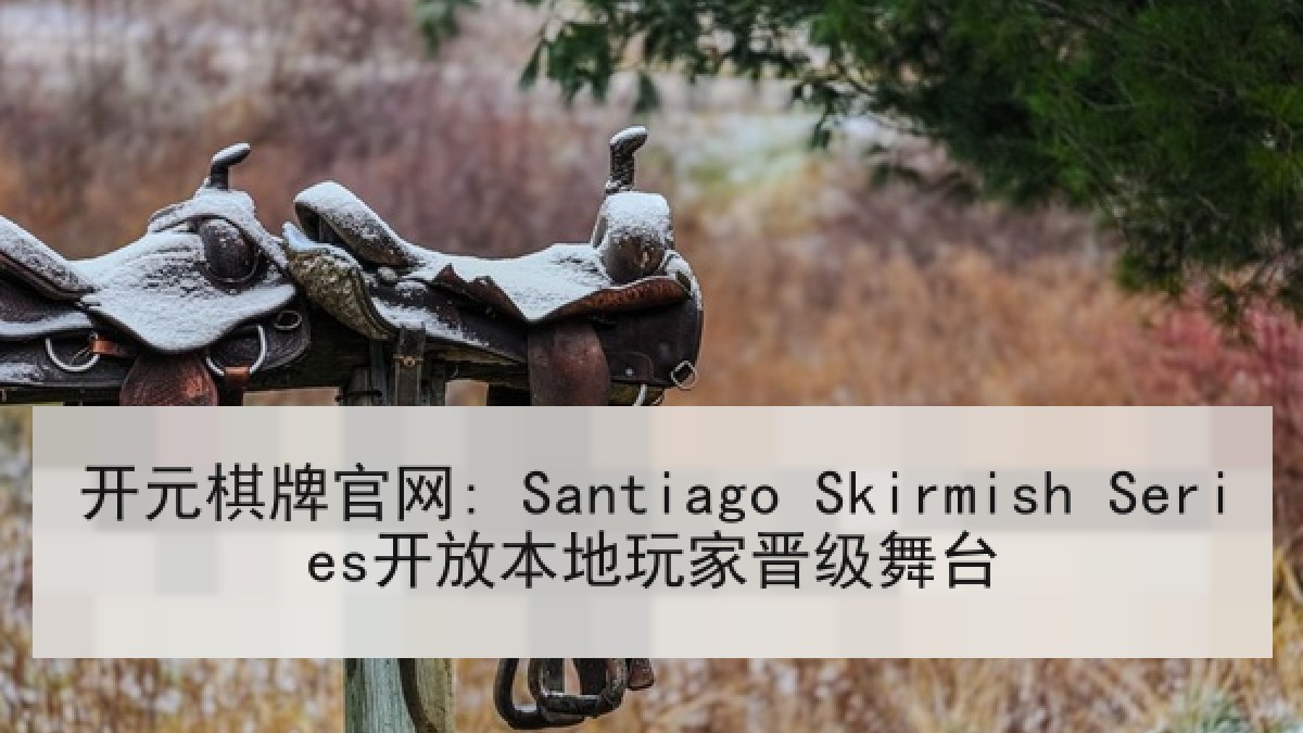 开元棋牌官网: Santiago Skirmish Series开放本地玩家晋级舞台