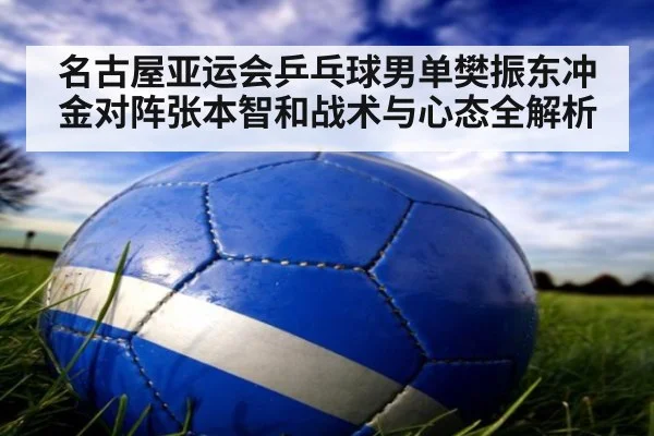 名古屋亚运会乒乓球男单樊振东冲金对阵张本智和战术与心态全解析